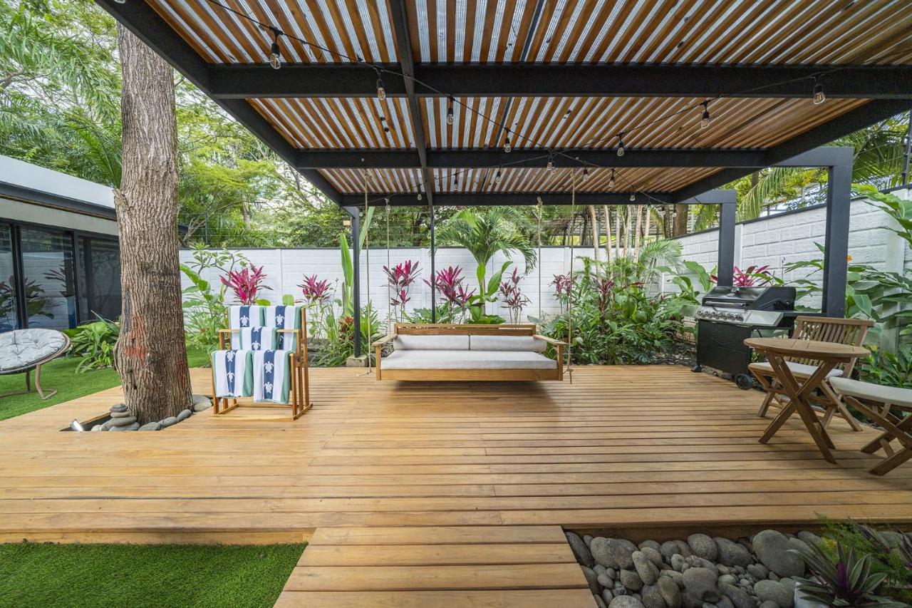 Playa Potrero - New Modern House, Pool In Guitar Shape - Casa Guitarraヴィラ エクステリア 写真